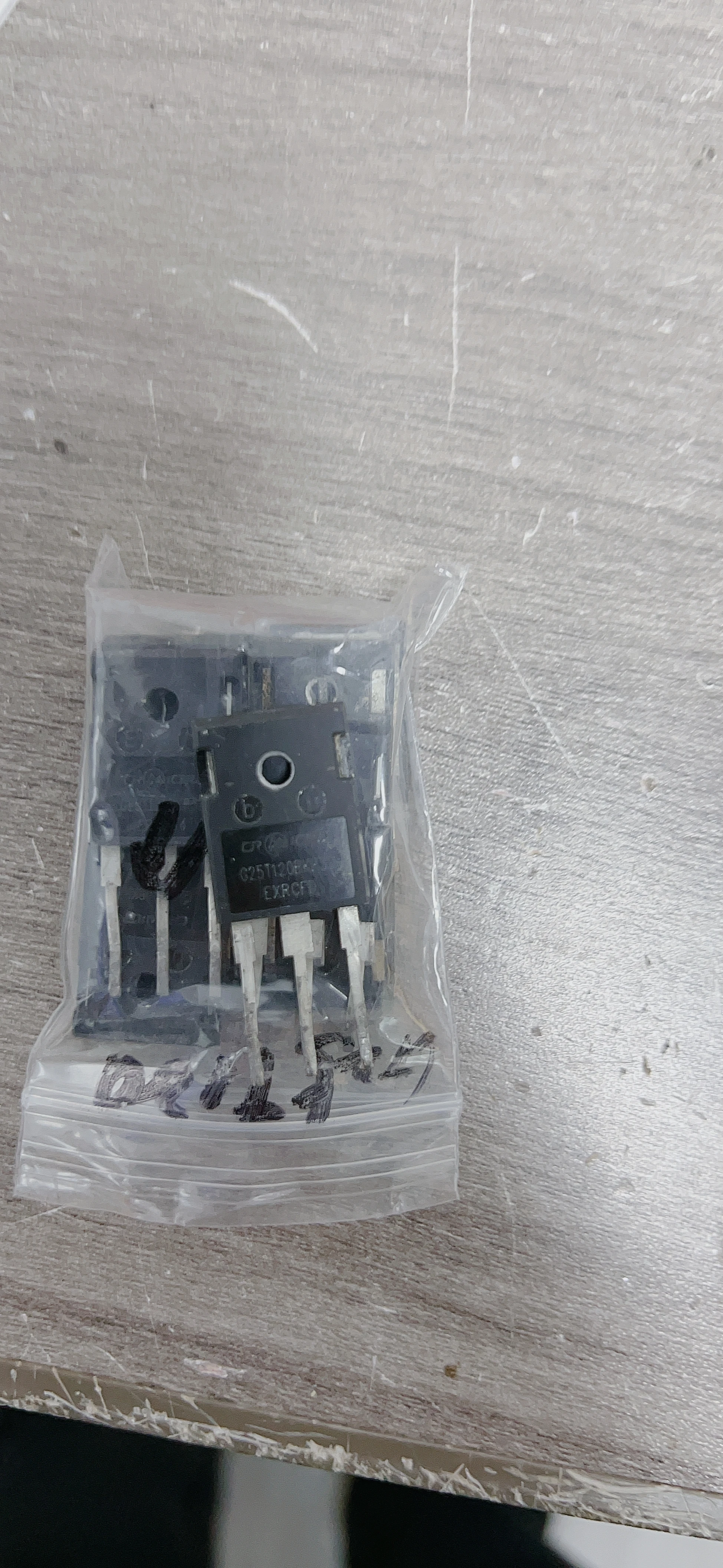 G25T120BKR3S Original 25A 1200V Induction Cooker Commonly Used IGBT Single Tube Measured and Delivered      10PCS -1lot