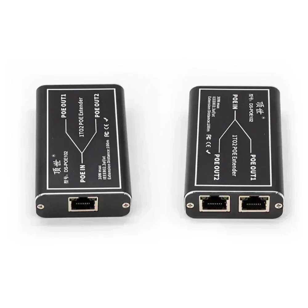 مكرر تبديل الشبكة لـ POE ، POE der ، التوصيل والتشغيل ، NVR وكاميرا IP ، 2 منفذ ، من من من من من ؟ m ، extensity m ، 30W ، IEEE802.3af ، at #5