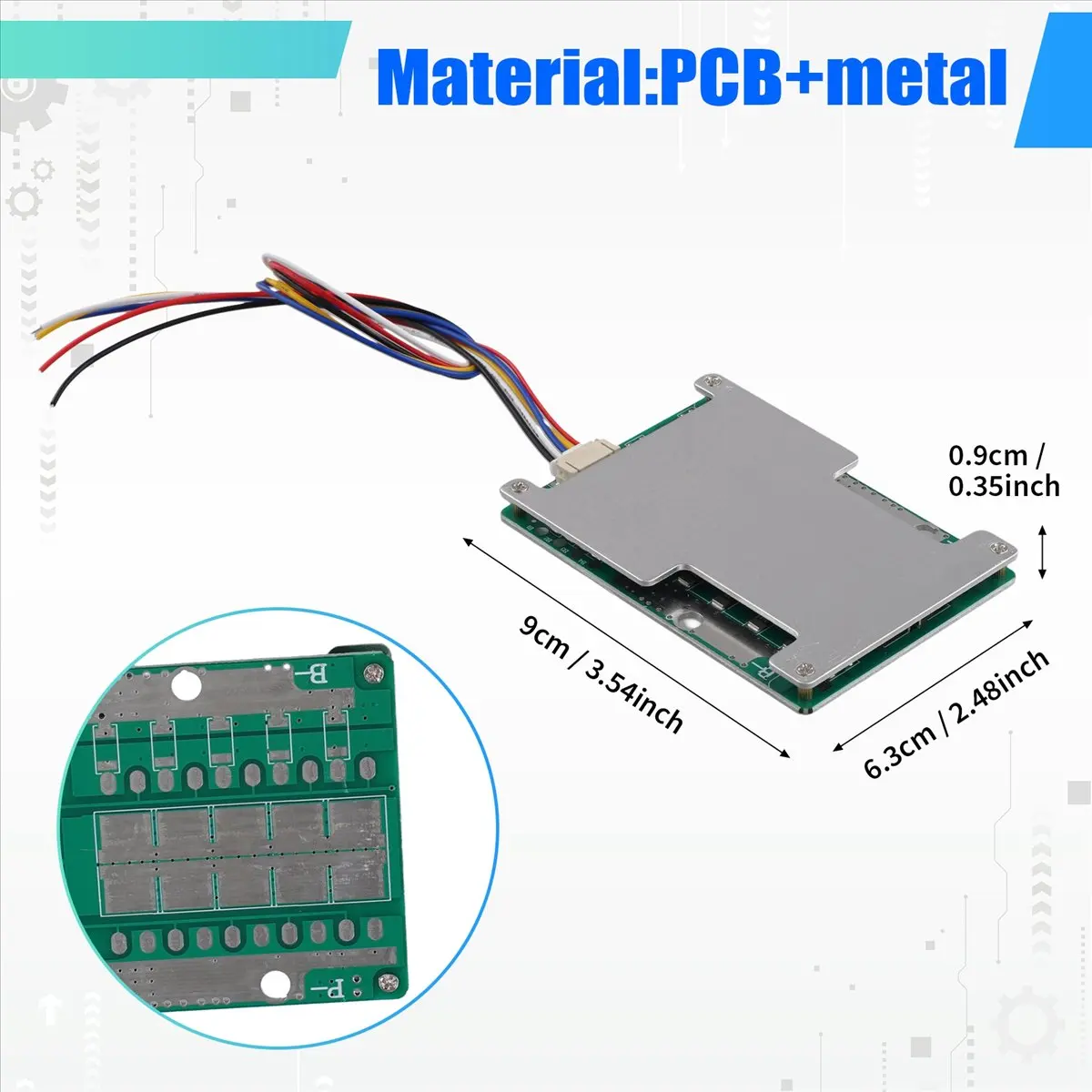 AT42 4S 12V 800A LiFePO4 Lithium Battery Charger Protection Board with Power Battery Balance/Enhance PCB Protection Board