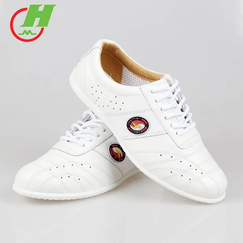 Sepatu kets kebugaran pria wanita, sepatu seni bela diri Tai Chi Kungfu gaya Tiongkok, sepatu Sneaker latihan Fitness Wushu Wing Chun Taewondo