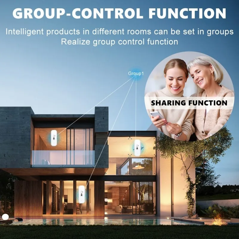 Tuya Wifi Thermograph Bluetooth Thermometer Hygrometer Wireless Thermometre الرطوبة الاستشعار العمل مع Alexa Google Smart Home