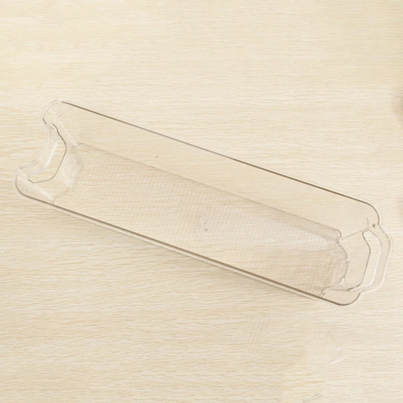 A88E-Refrigerator Organizer Stackable Bins, Set Of 4, Assorted Organizer Bins For Freezer & Fridge Set-Clear
