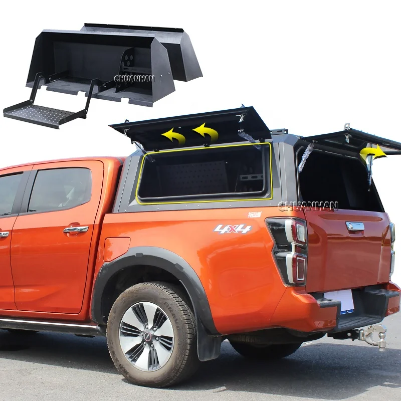 

Навес для пикапа грузовика прицепа hardtop dmax с наружной кухонной стойкой для MITSUBISHI trion BT-50