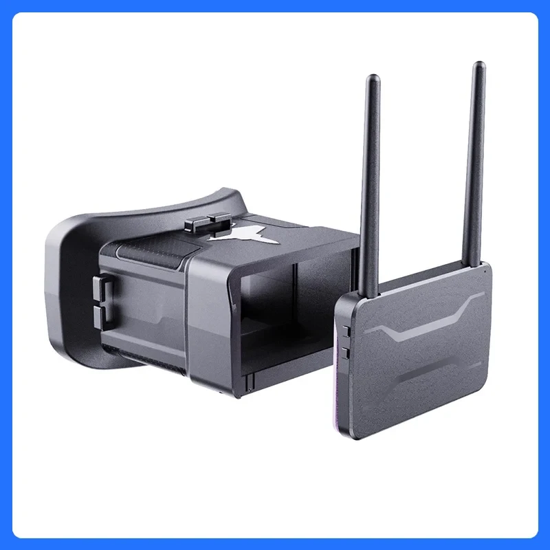 SLONWAKE New 5.8g fpv dual reception 4.3-inch VR glasses detachable screen 48CH display Built-in Battery  RC FPV Racing Drone