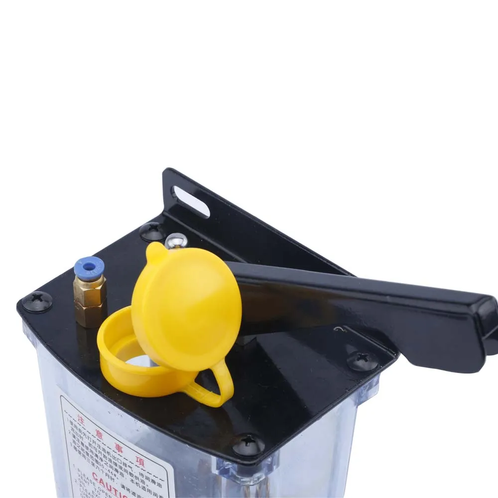 Manual Lubrication Pump for cnc Engraving Machine  Transparent Plastic Hand-Press Oil Can, Oil Filling Pump