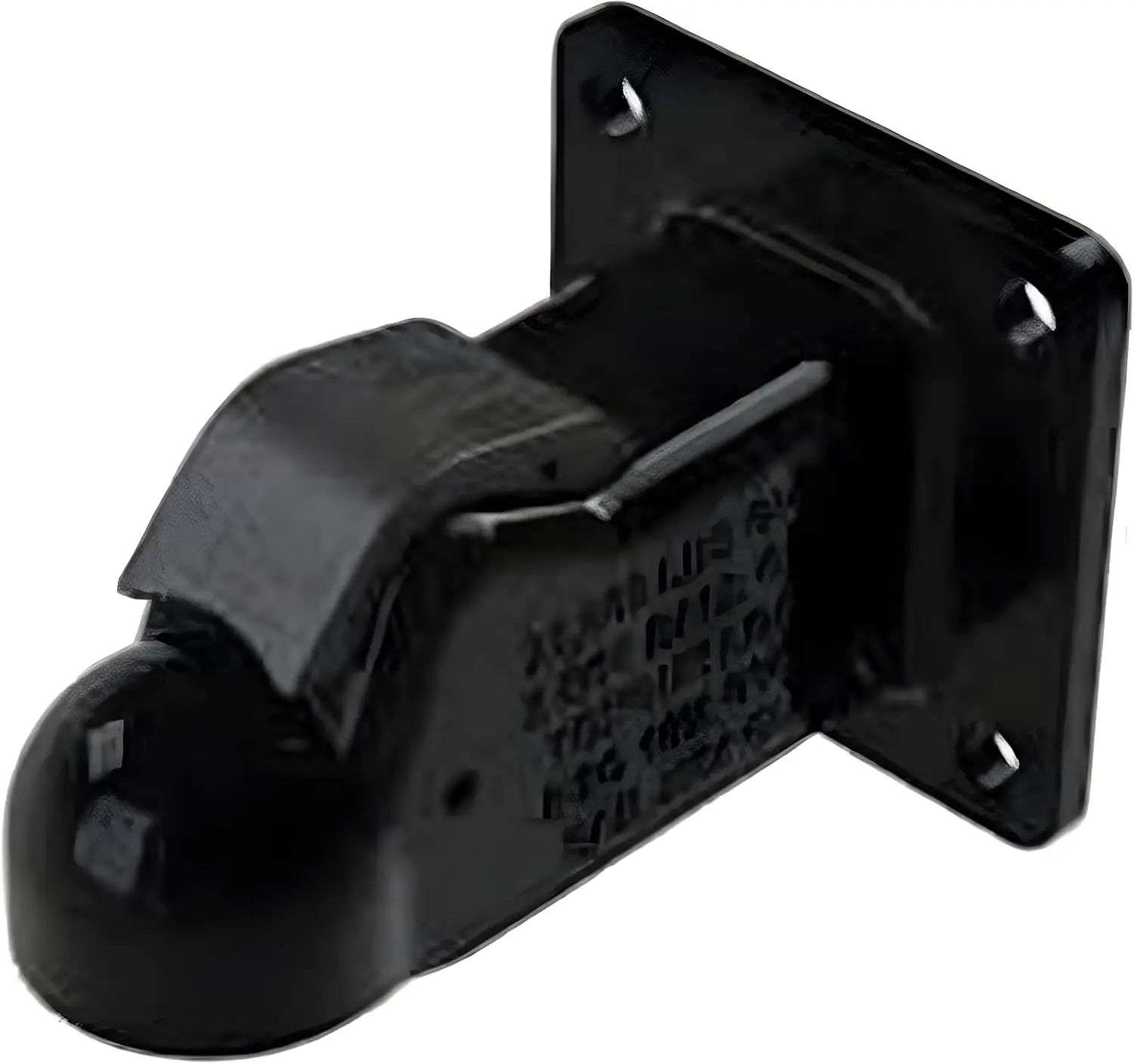 15923-81 Flat-Mount 2-5/16'' Coupler 4-Bolt 21K w/EZ Latch, Black