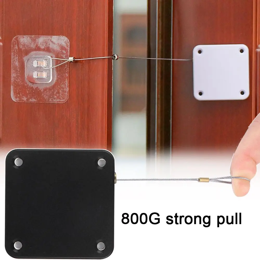 Multi Functional Punch-free Adjustable Drawers Rawstring Automatic Tension Drawstring Door Closer