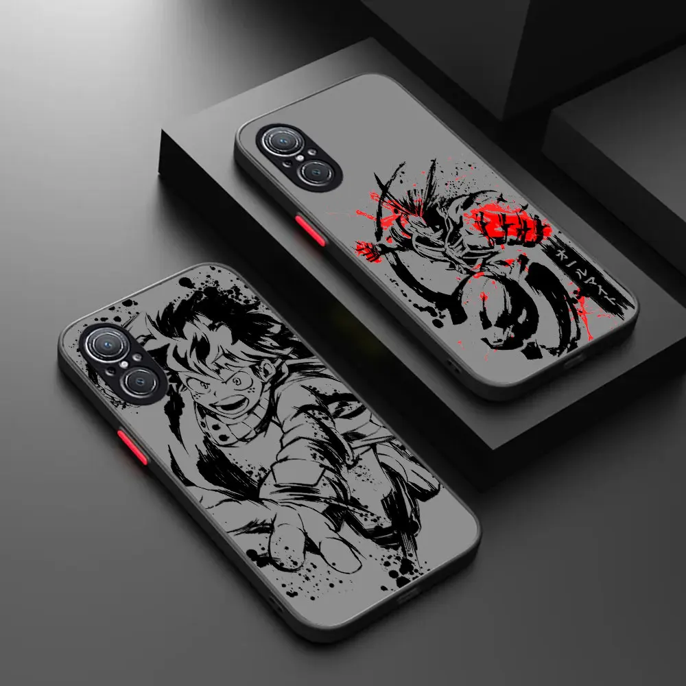 Midoriya My Hero Academia Kids Matte Shockproof Phone Case For HUAWEI HONOR 90 Y9 X Y8P Y7P A Y6 S P Y5P X9 X8 X7 S LITE PRIME