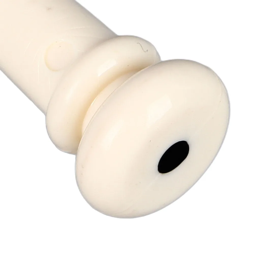 2PCS Plastic Guitar End Pin Lightweight Design White/Black Acoustic Guitar Peg Strap Fixing Peg For Guitar Strap Fixing