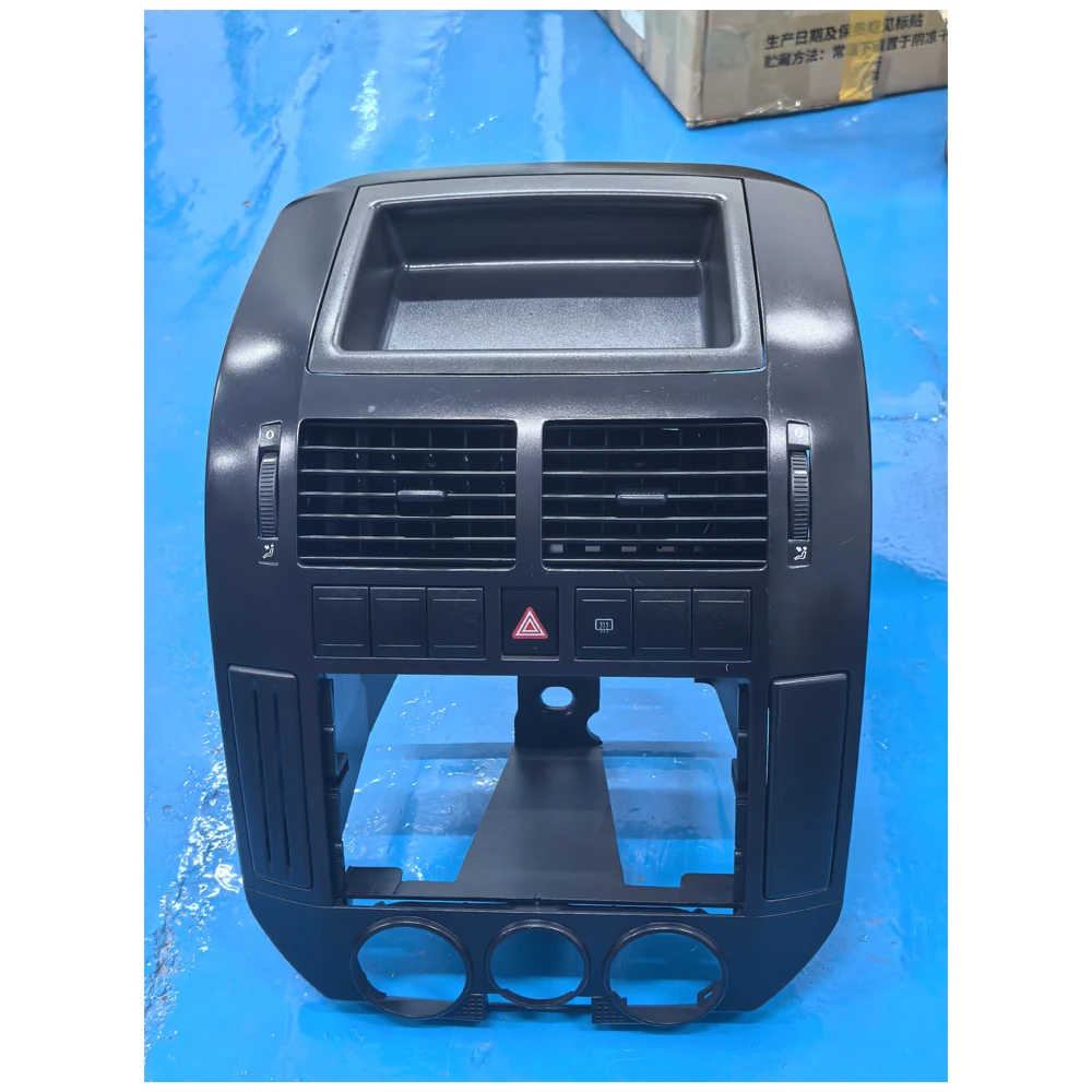 Origineel en authentiek product Auto-accessoires 85% NIEUW Origineel zwart centraal bedieningspaneel met ventilatieopeningen voor VW Polo 2004-2010