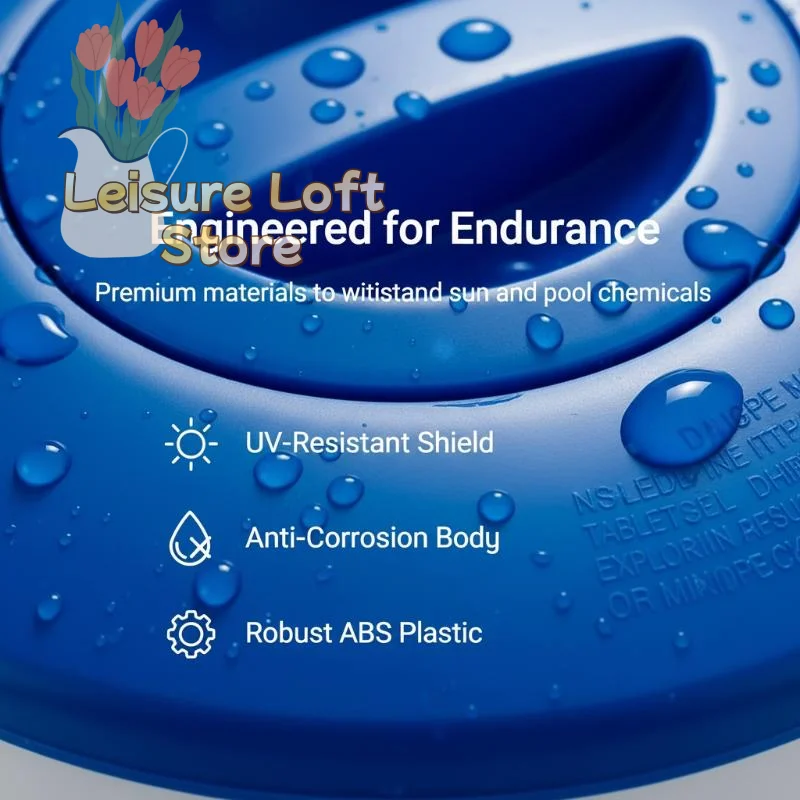 Swimming Pool Enduring Floating Dispenser Automatic Sterilizer Chlorine Float