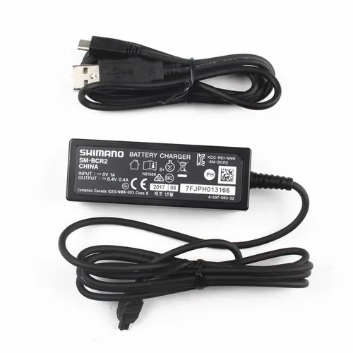Shimano BCR2 BCR1 Di2 E-tube SM-BTR2 Cargador de batería interno Enlace de PC Negro