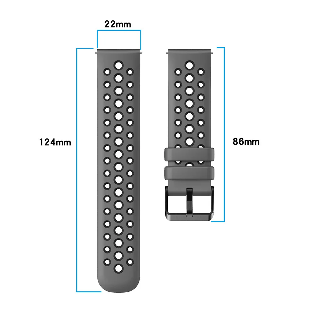 22mm Sport Silicone Strap For Huawei Watch 3 4 Pro Replacement Watch Band Huawei GT3 46mm GT 3 SE GT 2 GT2 Pro 2E Belt Bracelet