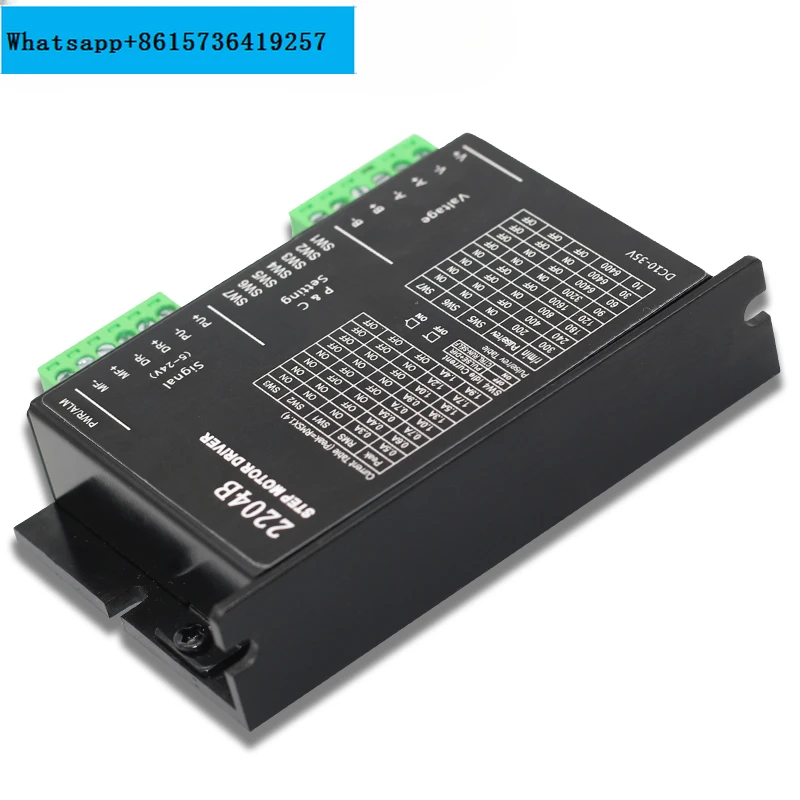 ASLONG 2204B two-phase fine division stepper driver with built-in pulse signal 42 stepper motor driver