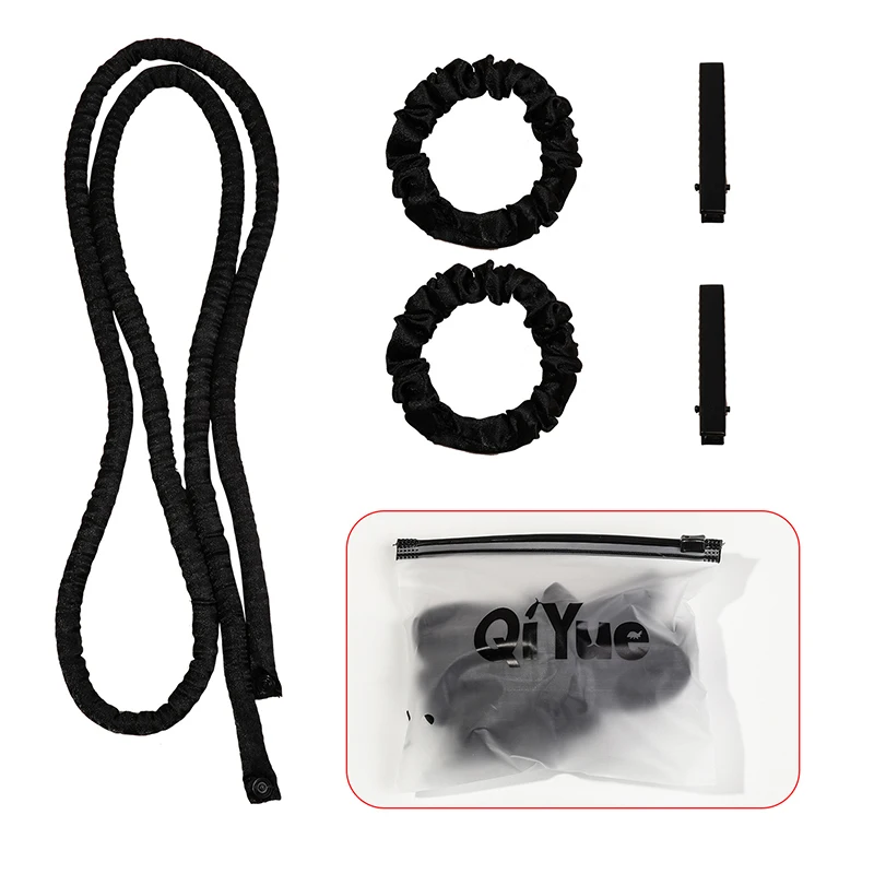 Haste de ondulação sem calor, faixa de cabeça sem rolos de calor para dormir durante a noite, hastes flexíveis macias, multicoloridas, modelador de cabelo preguiçoso, ferramenta de estilo de cabelo