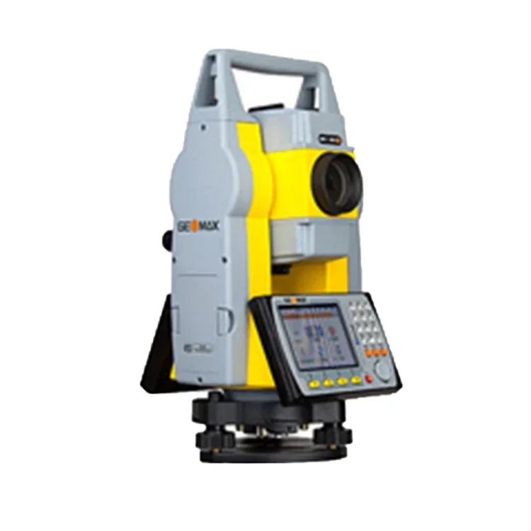 Geomax Zoom35 Total Station, Best Mini Prism Laser Optical Feather Total Station LCD Display