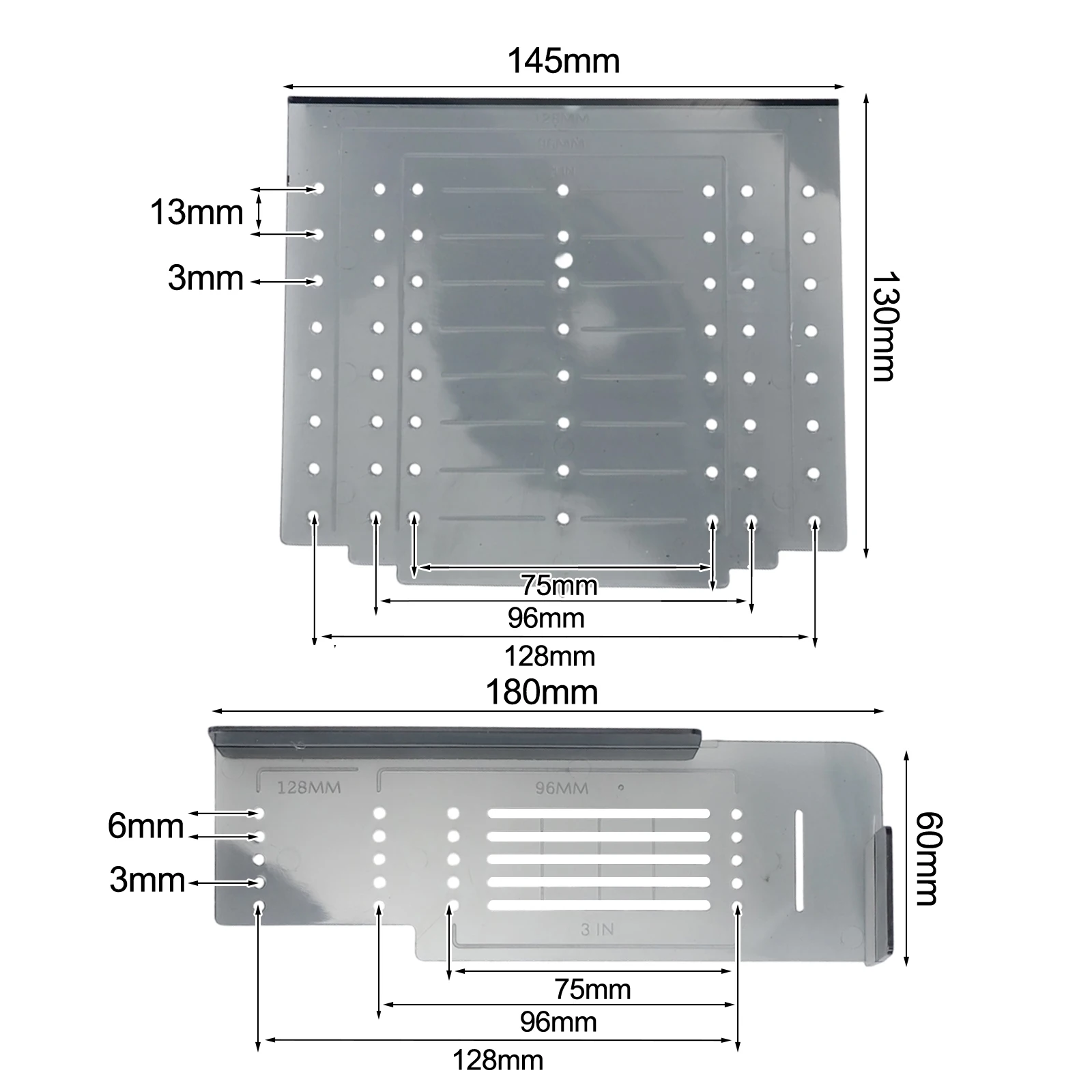 

Home Renovation Cabinet Hardware Jig 145*130mm Complete Drilling Kit Easy Installation Portable Hardware Tool For Cabinet Pulls
