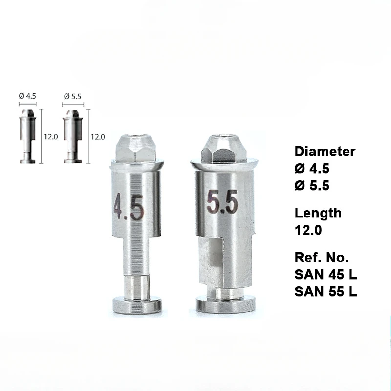 

Dental Composite Replacement Body Dental Implant Aesthetics Laboratory Simulated Screw Titanium Column Transfer Rod