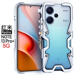 Armor Metal Frame Shockproof Cover For Xiaomi Redmi Note 12 Pro Aluminium Bumper Cases Fundas Redmi 11e 11T 12 Turbo 13 Pro + 5G