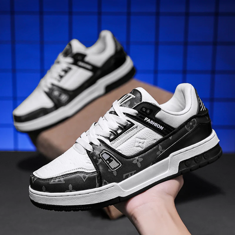 Designer Wedding Party Men Shoes Autumn Fashion Casual Sneakers Man Thick Bottom Walking Office Leisure Loafers Shoes for Men