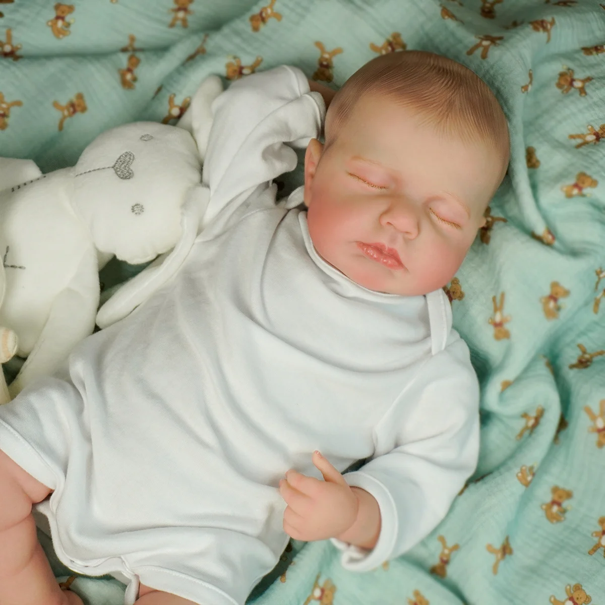 JOYORA リアルな完成したリボーン人形アーティストによって手作り描画新生児人形クリスマスギフトソフト子供のプレイメイト