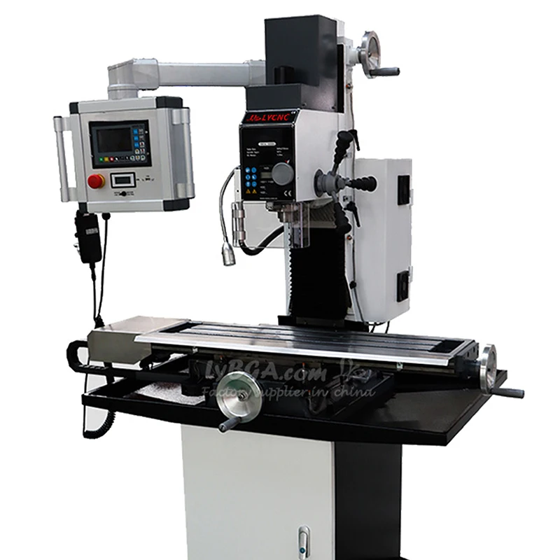 Fresadora de perforación multifunción EM28 700x180mm EM35 840*210mm torno de madera CNC electrónico de Metal pequeño Vertical personalizado