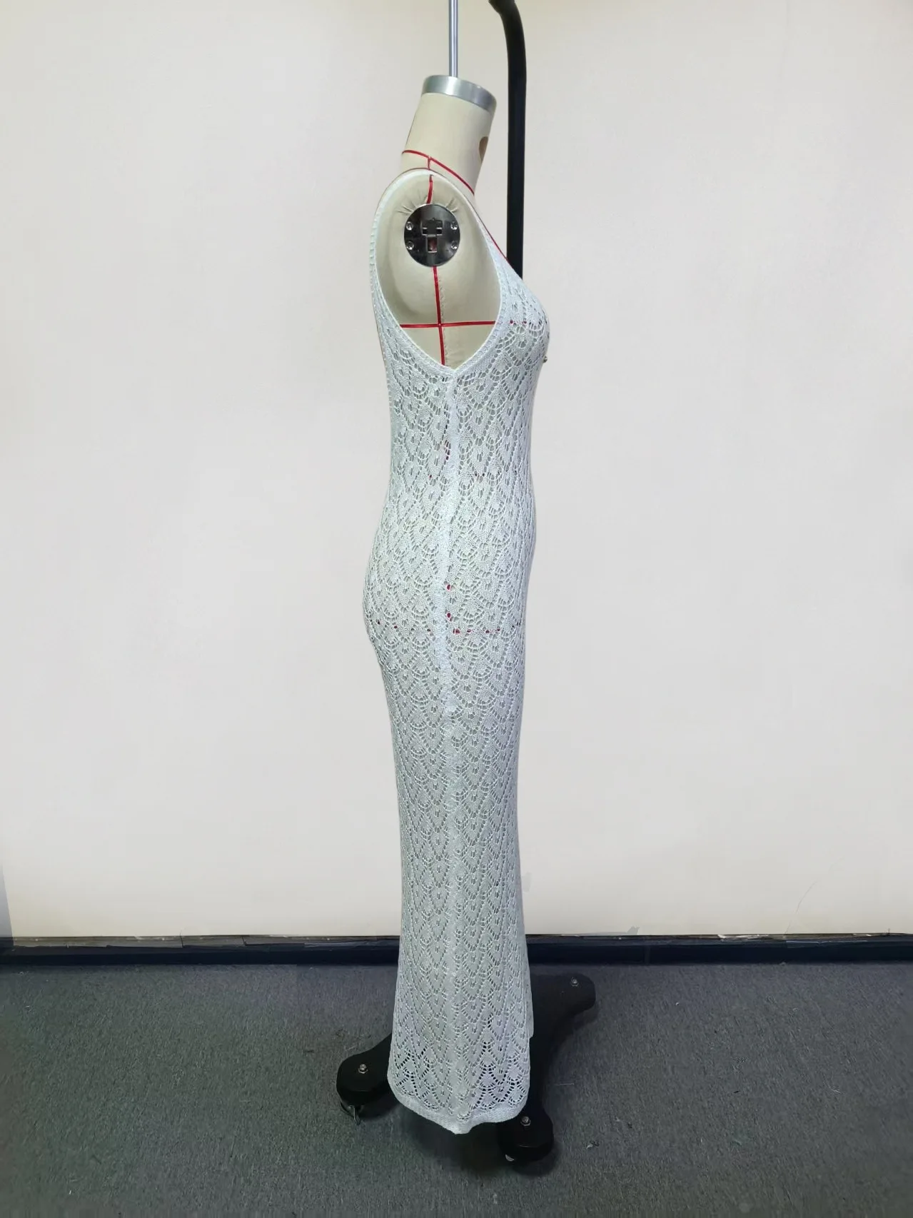 夏のカバーアップ女性水着スパゲッティストラップノースリーブローブ水着 2026 新プリントビーチホリデーマキシドレスカバーアップ