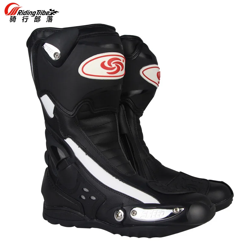 

Motorcycles boot Protective Gears boots Mircrofiber Leather leather motorcycle boots For Motorcycle Racing Motorbike shoes boot