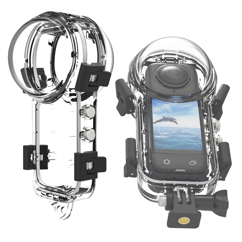 

Invisible Dive Case for Insta360 X5 Camera Waterproof Housing Cover Underwater Diving Shell for Insta360 X5 Camera Accessories