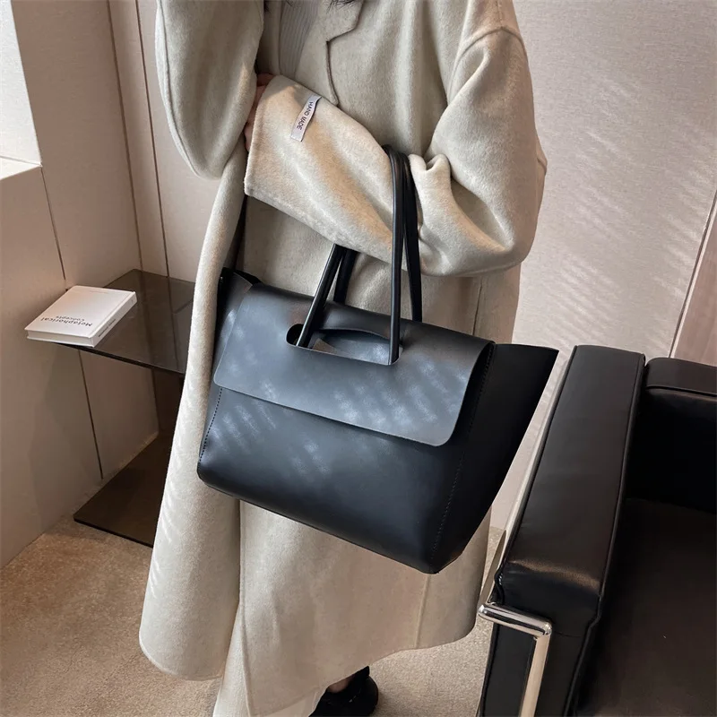 High End Feeling Tote Bags For Women Large Capacity Designer Luxury 2023 New Trendy Shopping Korean Version Handbag Retro Travel