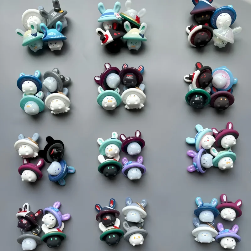 

Best Seller Genuine Mihoyo Honkai: Star Rail Rabbit Mushroom & Mushroom Rabbit Series Mini Figure Blind Box Surprise Gifts Toys