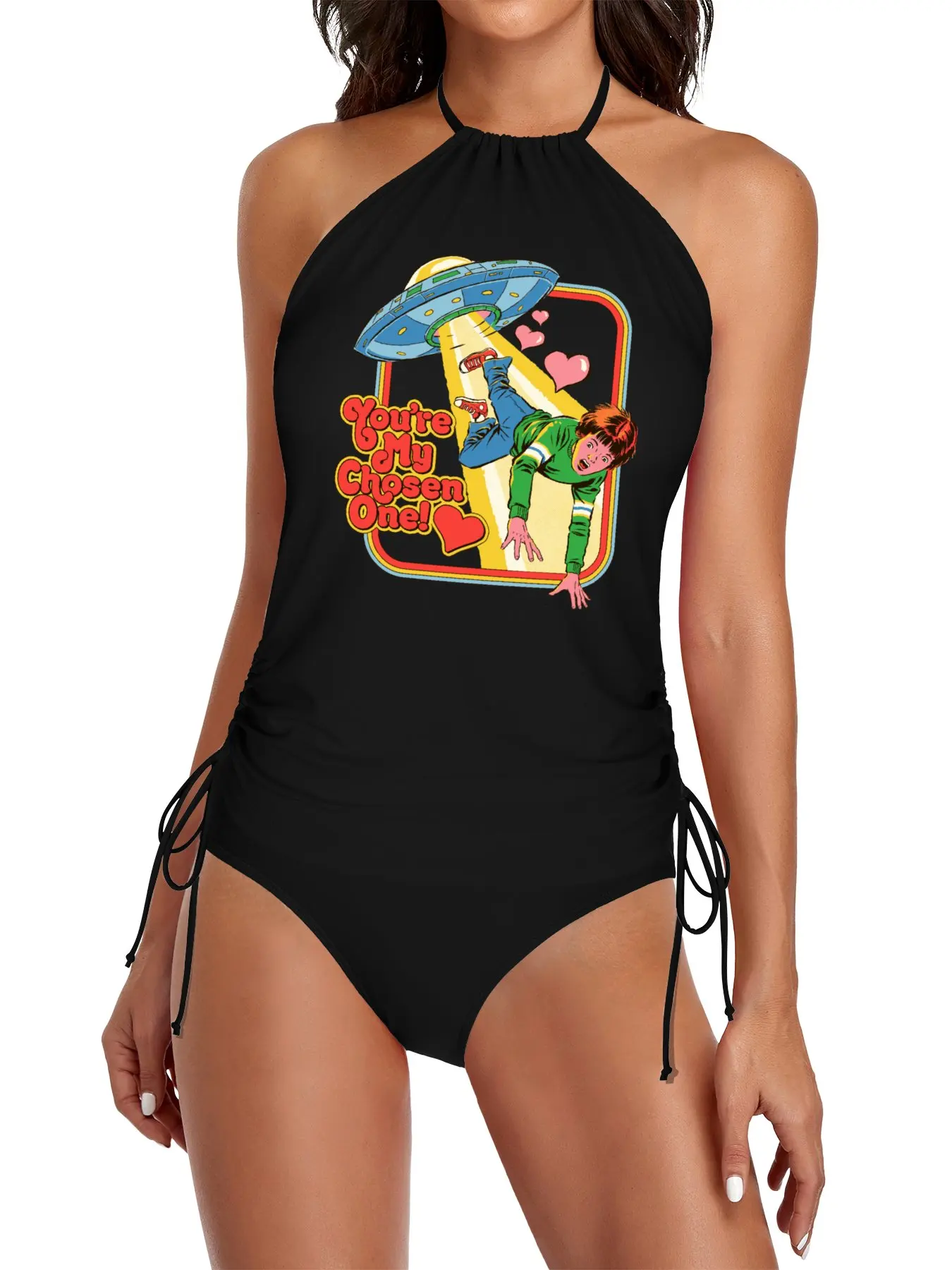 

My Chosen One Split Swimsuit Set bikini women 2025 Women's summer dress black bikini Woman beach outfit