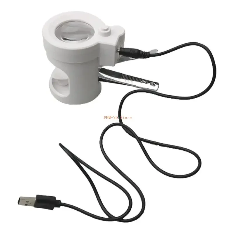 

28TD Дорожный цилиндр для ногтей Интегрированный источник света для пожилых людей