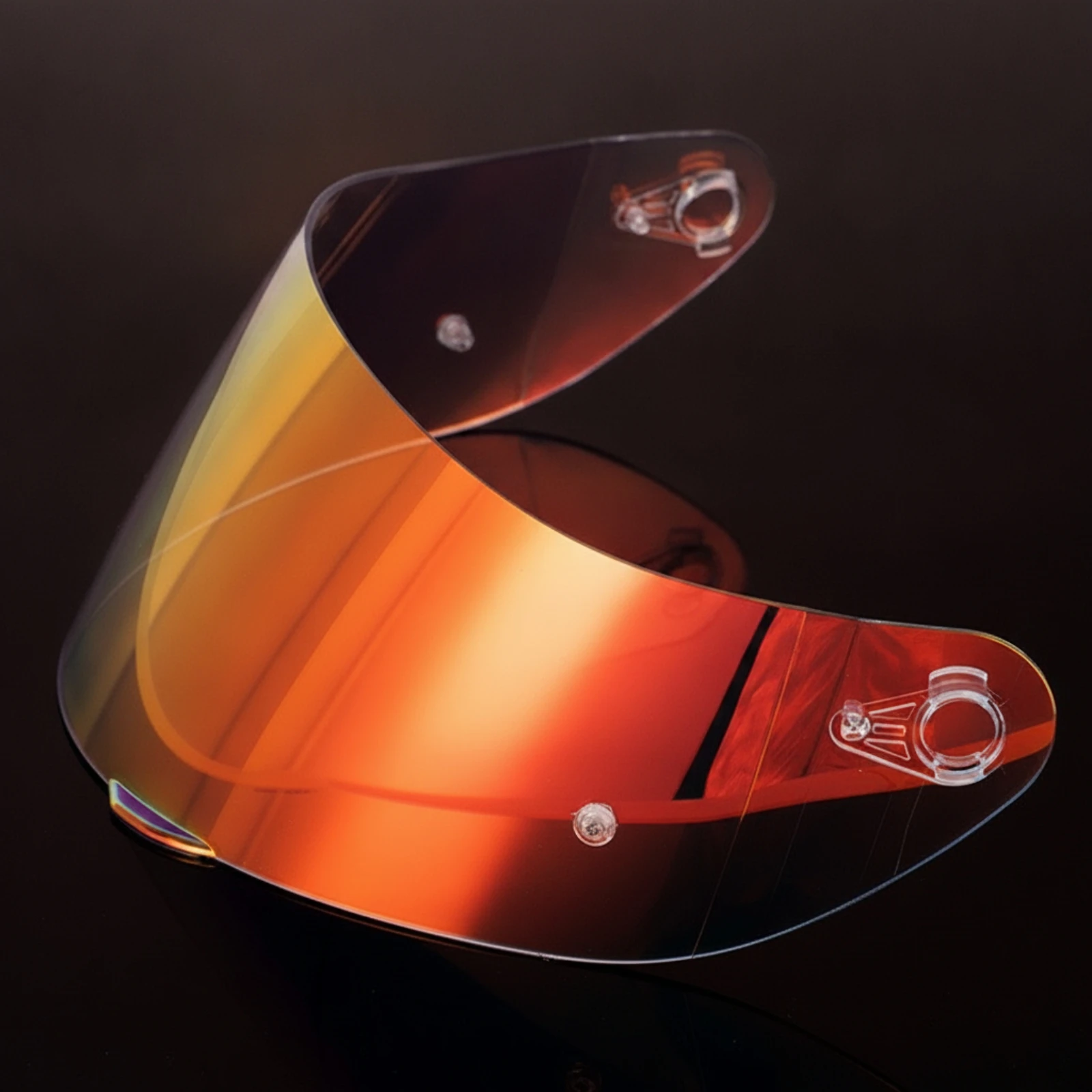 Motorcycle Helmet Visor Anti-Scratch Helmet Visor Accessories Transparent Curved for Motorcyclists, Road Riding, Commuting