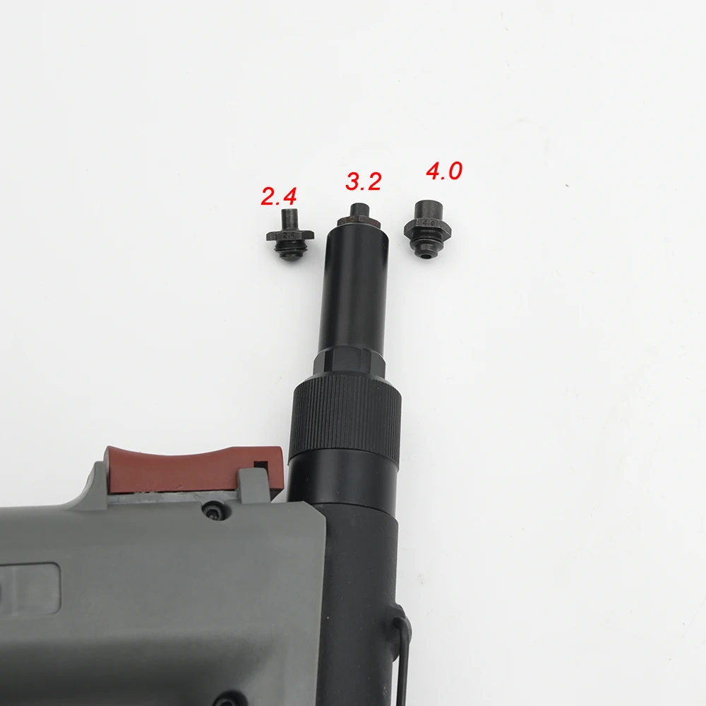 Imagem -04 - Pneumática Hidráulica Rivet Gun Rebites Vácuo Riveter 2.4 mm 3.2 mm 4.0 mm Alta Qualidade Aço Inoxidável Yousailing4000sv