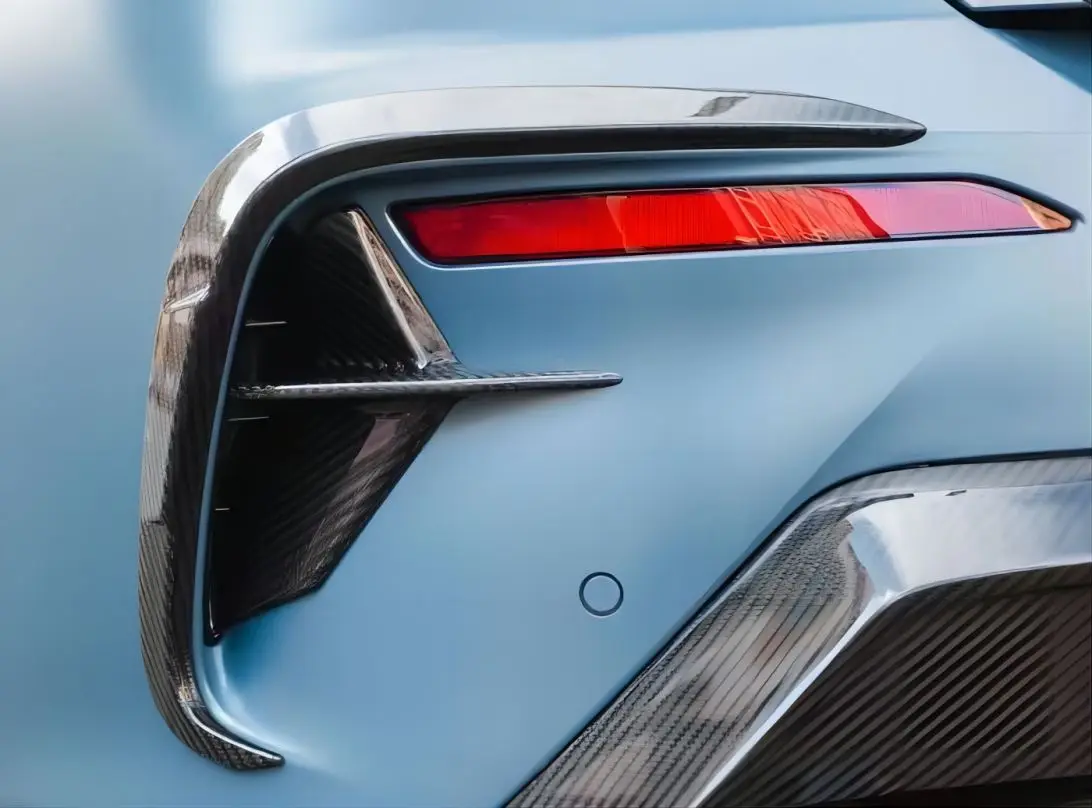 

Rear Lip Bumper Spoiler Bumper Diffuser Cover Side Splitters for BMW 8 Series G14 G15 G16 M Sport 2018-2021 Carbon Fiber
