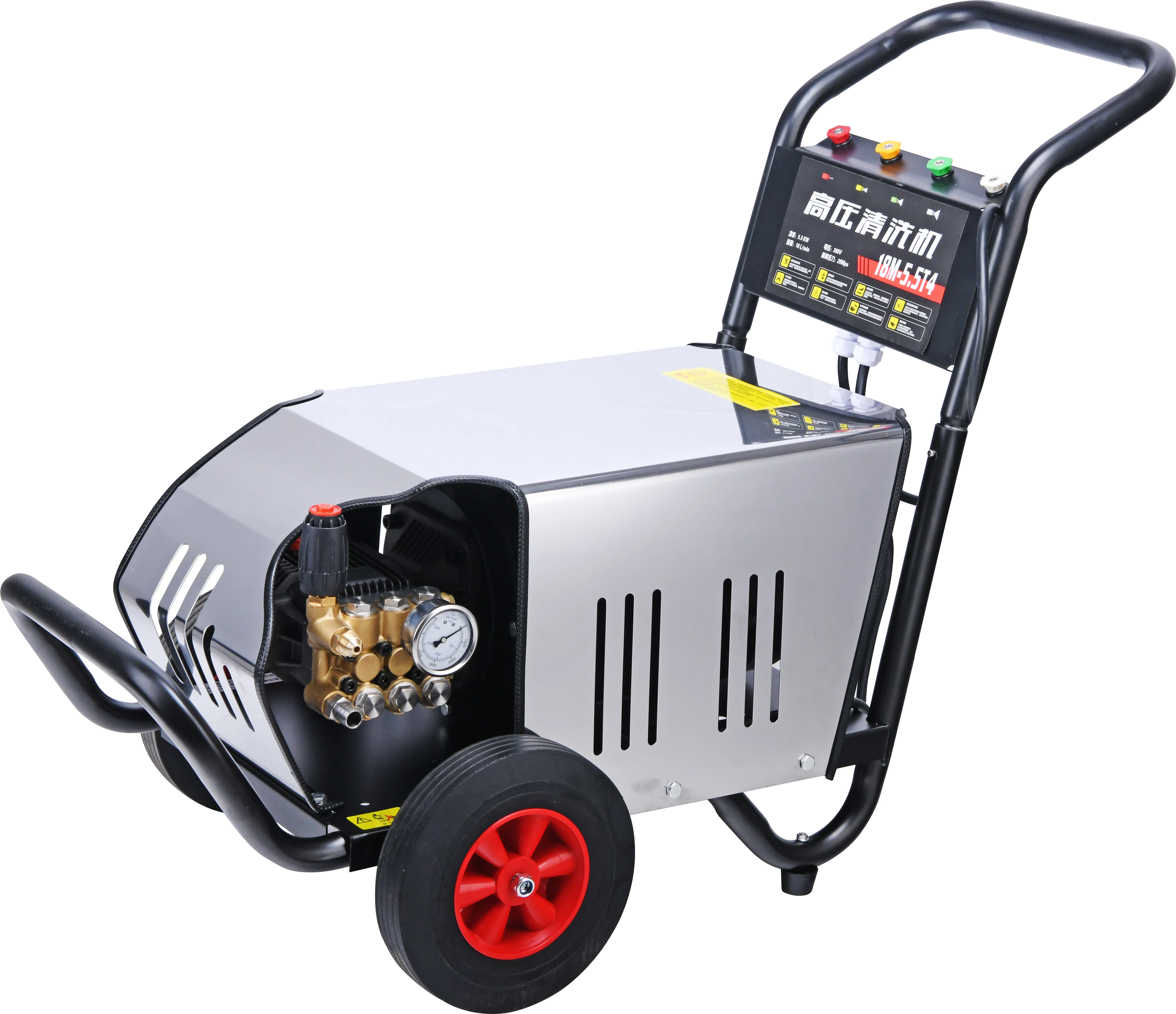 

Industrial High Pressure Washer 20mPa/200bar/2900PSI Electric Pressure Washer Machine Car Washer High Pressure Cleaner