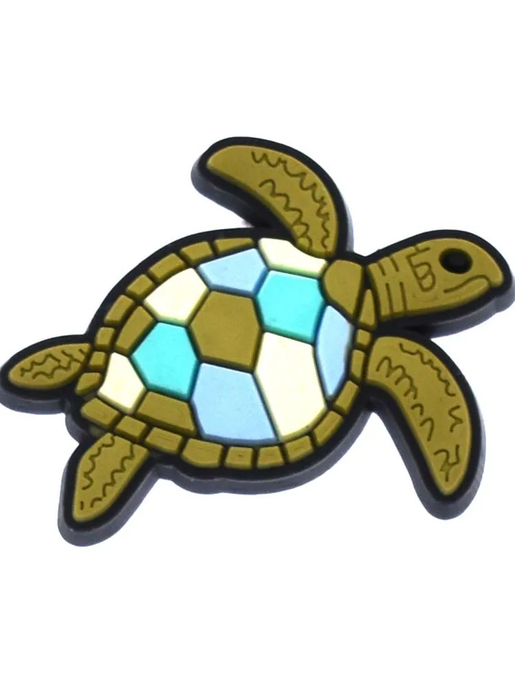 Good Quality 1Pcs Shoe Charms Summer Style Bus Rainbow Cactus Accessorie PVC Shoe Decoration DIY for Croc Charm Fit Wristbands