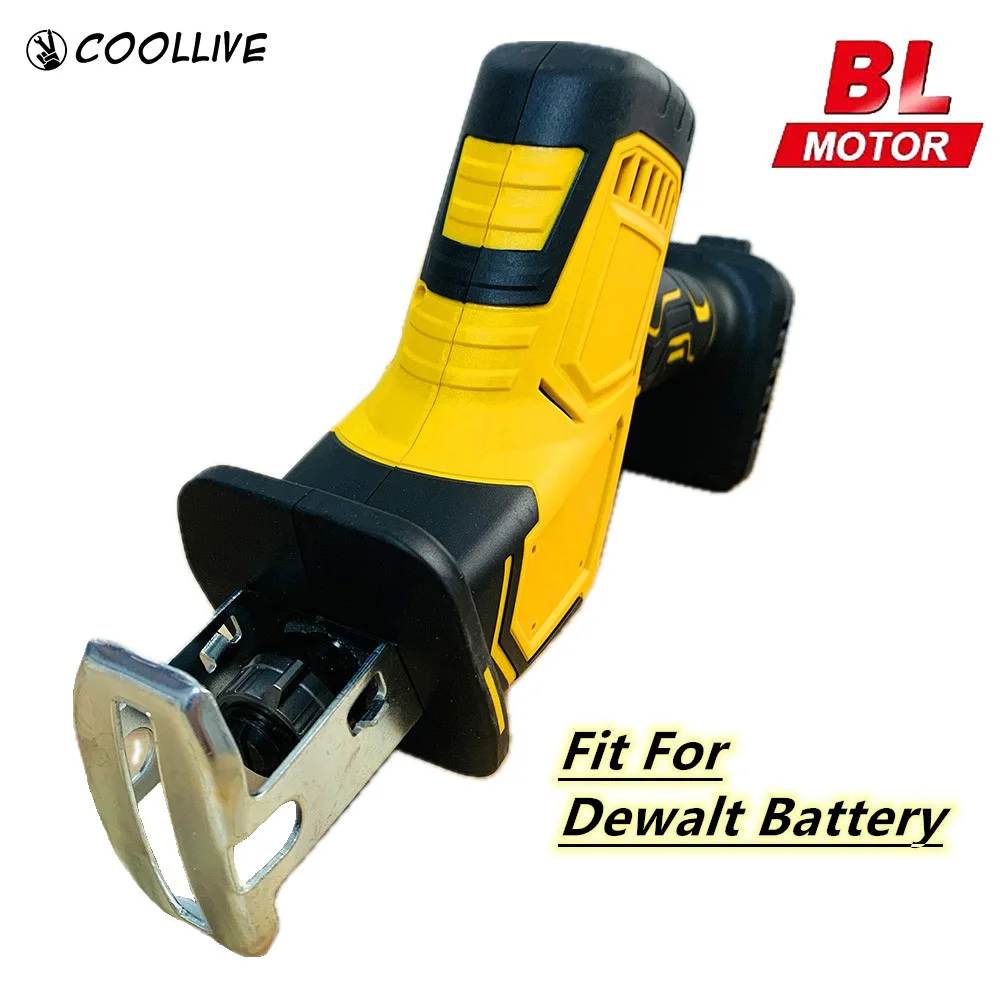 For Dewalt 20V Battery Brushless Electric Reciprocating Saw Wireless Electric Saber Saw for Wood Metal Pipe Cutting Power Tool