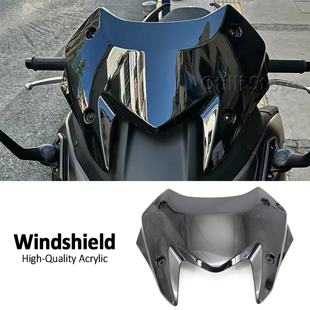 

For YAMAHA T-MAX560 TECH MAX 2022 2023 2024 Windshield Flyscreen TMAX560 TMAX T-MAX 560 Motorcycle Windscreen Guard