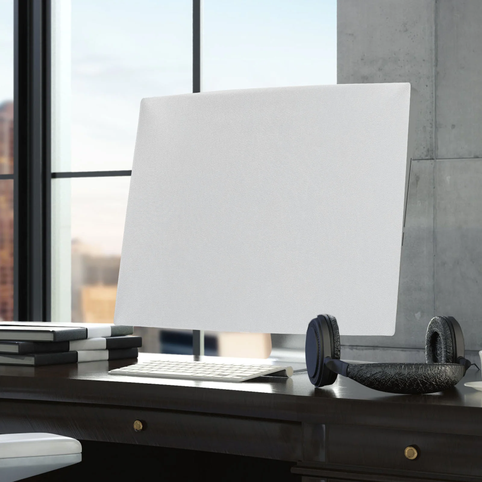 Touchscreenmonitor met standaardafdekking Stofcomputermonitoren Rekbare laptophoesventilator voor