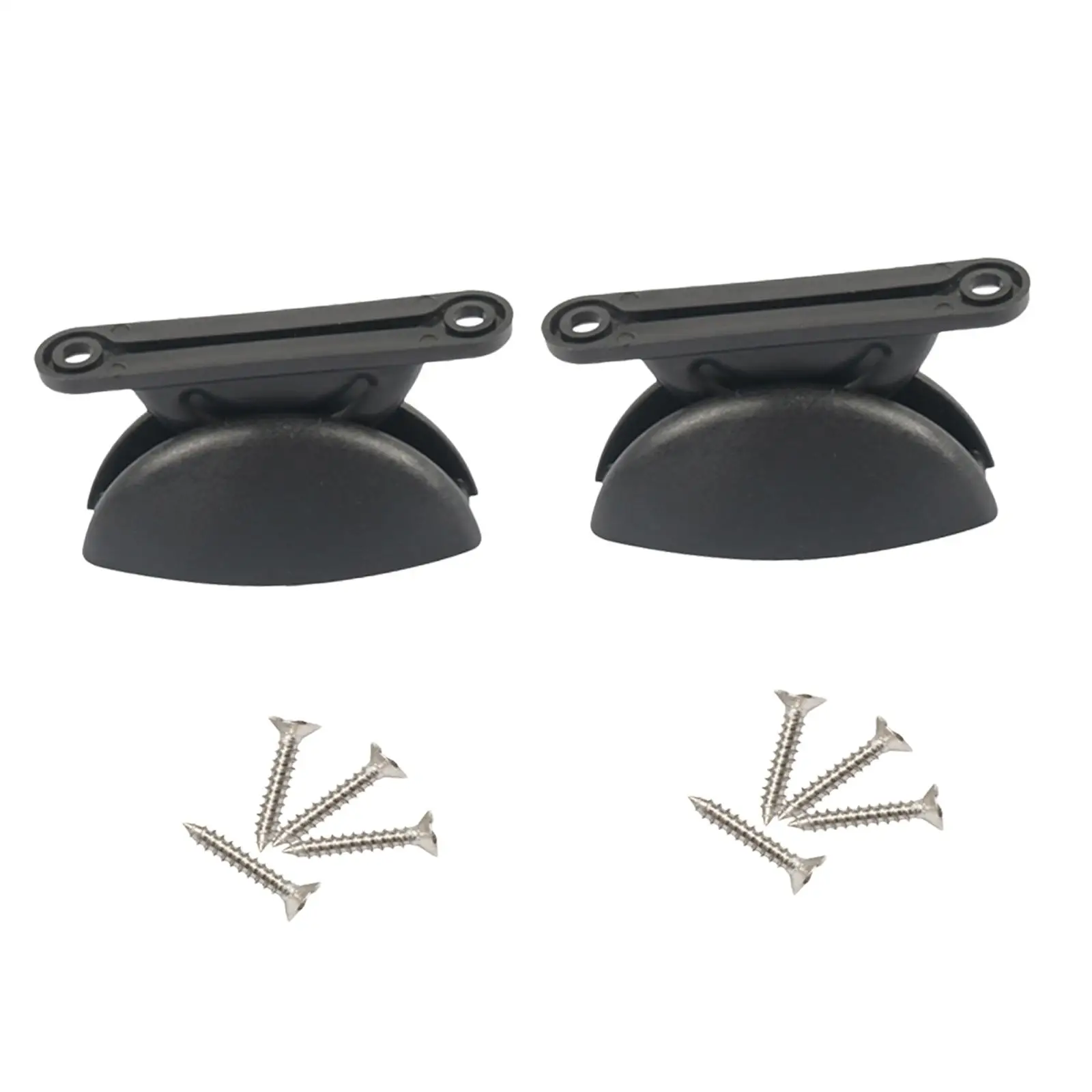 2Pcs RV Door Retainer Kit Nylon Replacement RV Exterior Door Stopper for Boat