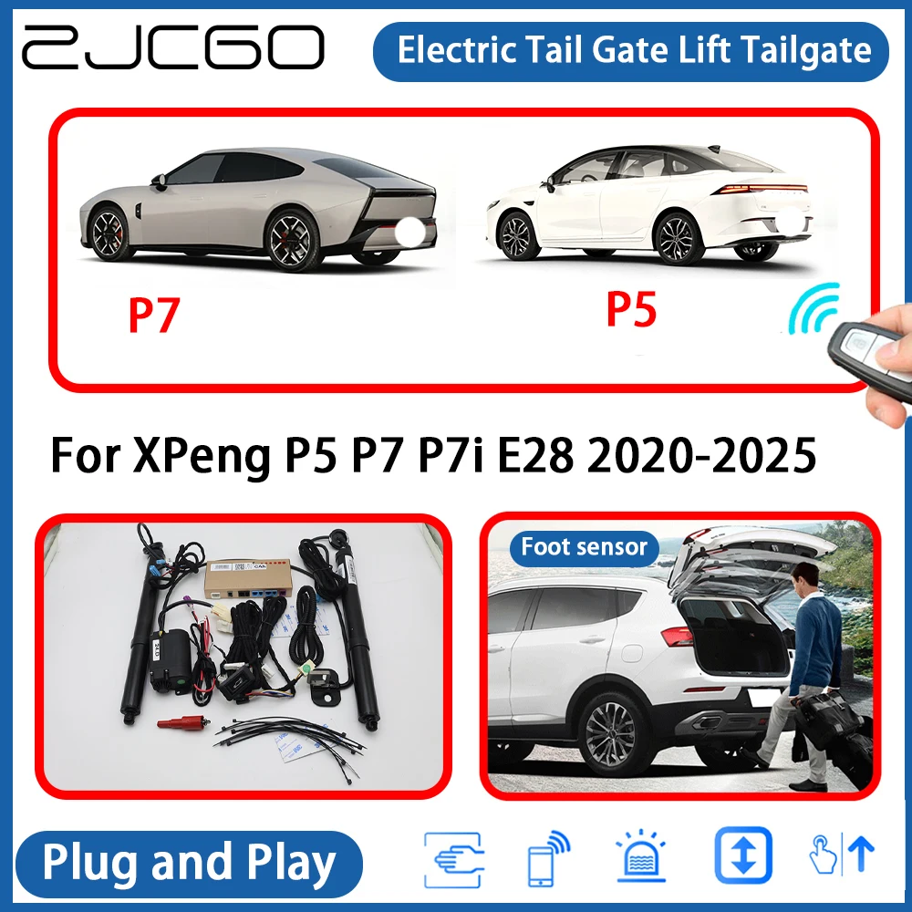 

for XPeng P5 P7 P7i E28 2020-2025 Automatic Powered Tailgate Power Liftgate Electric Tail Gate Lift Assisting System