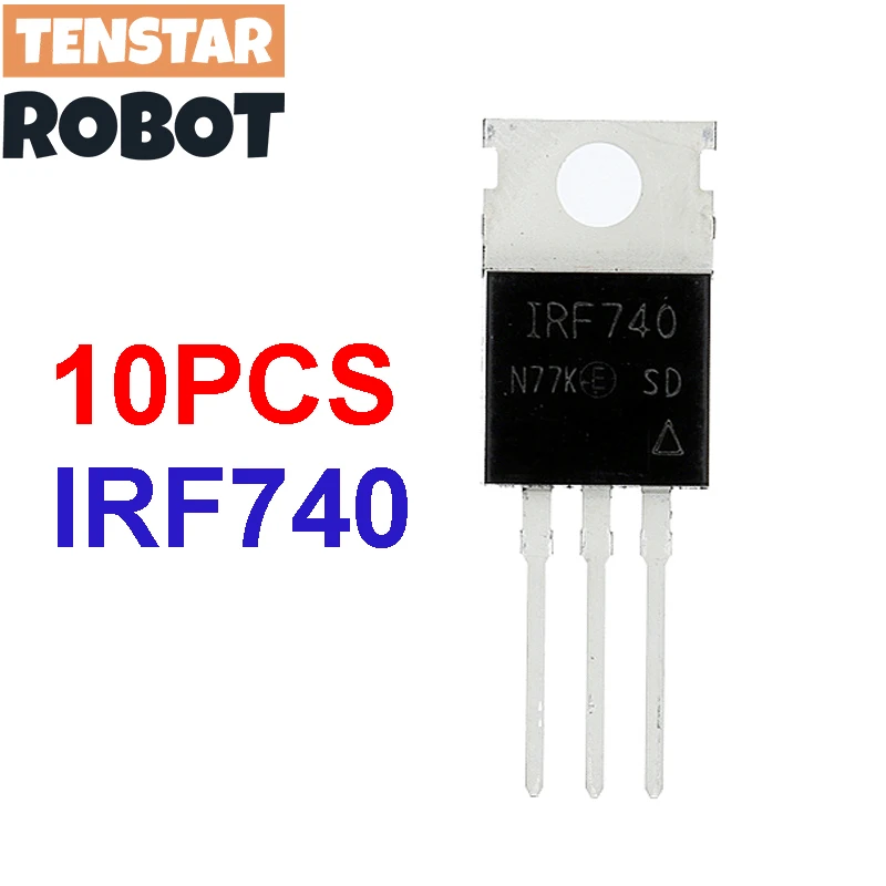 10pcs LM317T L7805 IRF640 IRF740 IRF840 IRFZ44N IRF3205 Transistor TO-220 Voltage Regulator L7805CV MOSFET IRF640N