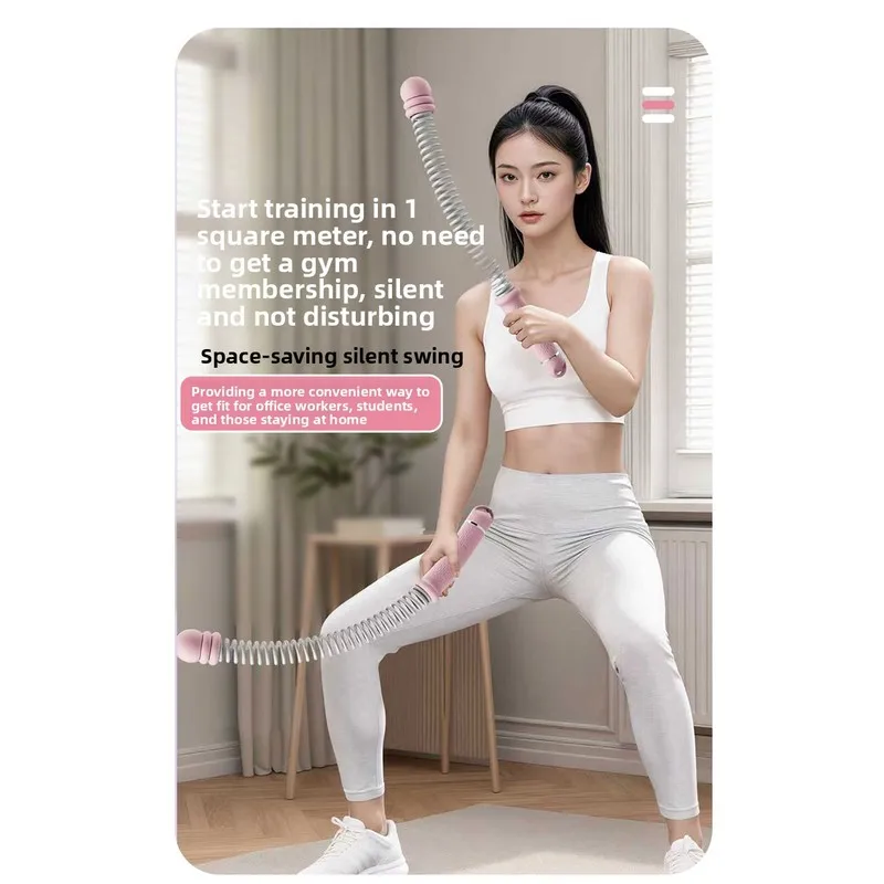 Ropeless Battle Rope Adjustable Resistance ropeless Battles Ropes for Home Gym Full Body Workout Fitness Training Equipment