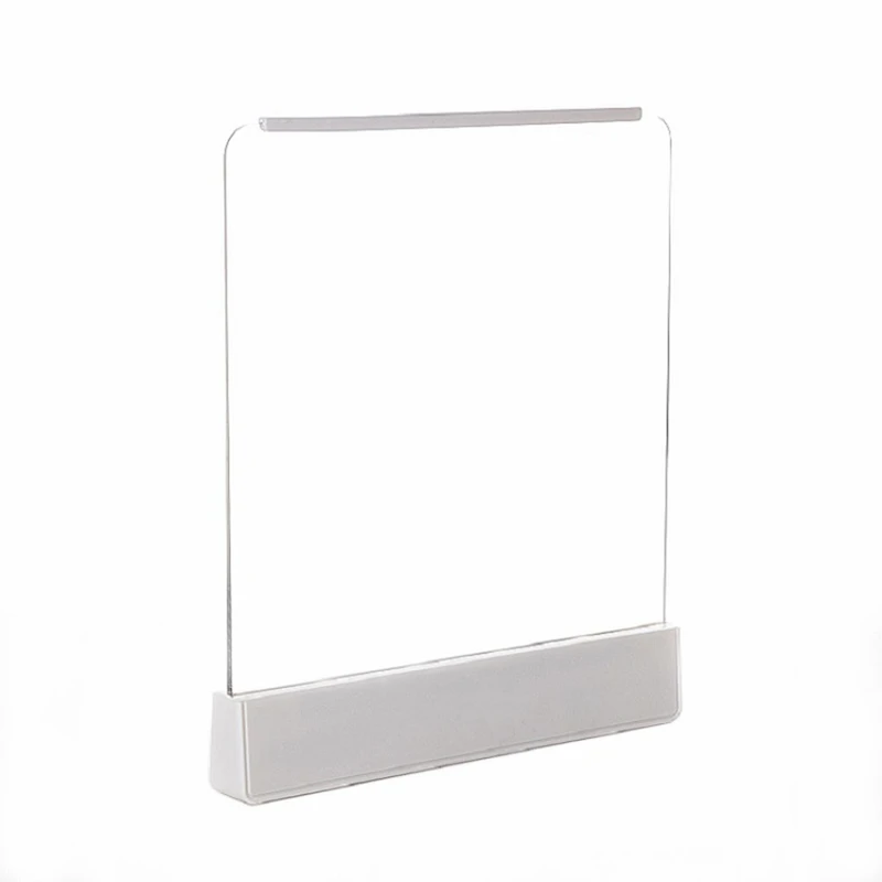 Creative USB Charging Night Light Flat Led Lamp Eye Protection for Learning Touch Reading Light Adjustable Flexible Book Lamp