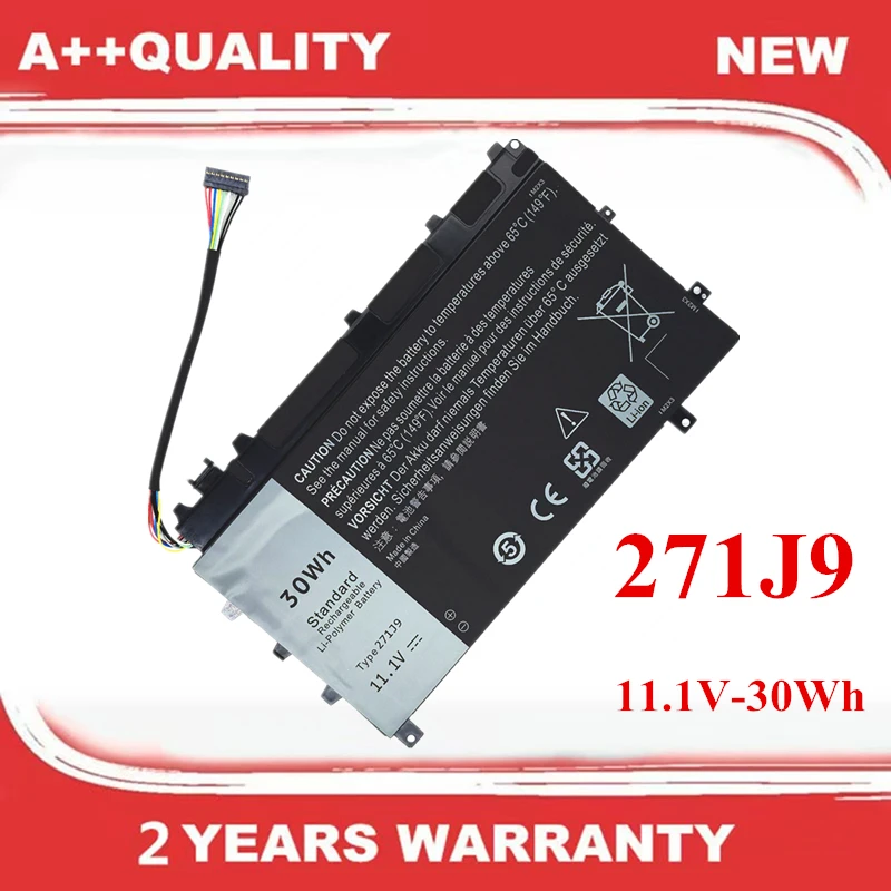 

New 271J9 Laptop battery For Dell Latitude 7350 13 7000 Series GWV47 MN791 YX81V 3WKT0 11.1V-30Wh