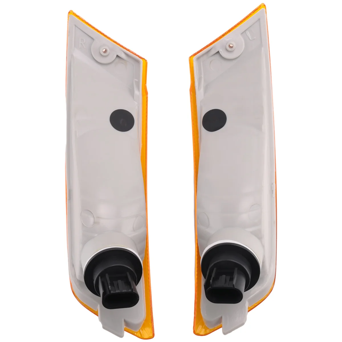 Indicatore di posizione laterale ambrato per auto d'epoca Ambra con luce diurna a LED per Jeep Liberty 2005-2007 55156766AE 55156767AD