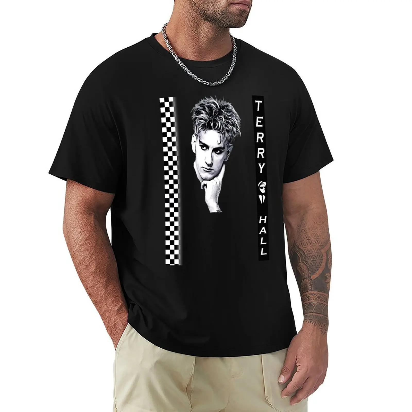 Terry Hall Handsome T-Shirt Soft Lightweight Cotton T-Shirt