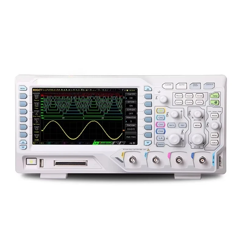 

Portable 12-bit digital oscilloscope DHO802/812/804/814 100MHz bandwidth
